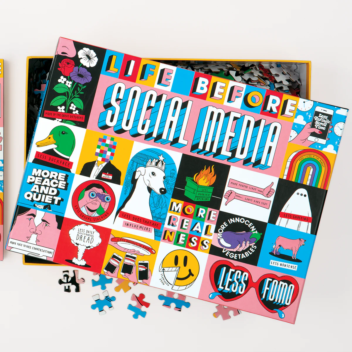 Life Before Social Media 1000 Piece Jigsaw Puzzle - Image 5