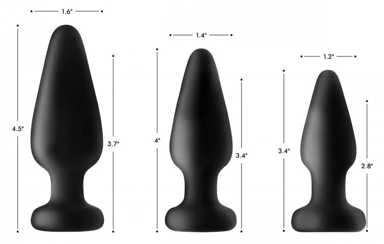 Light Up Silicone Anal Plug - Image 4