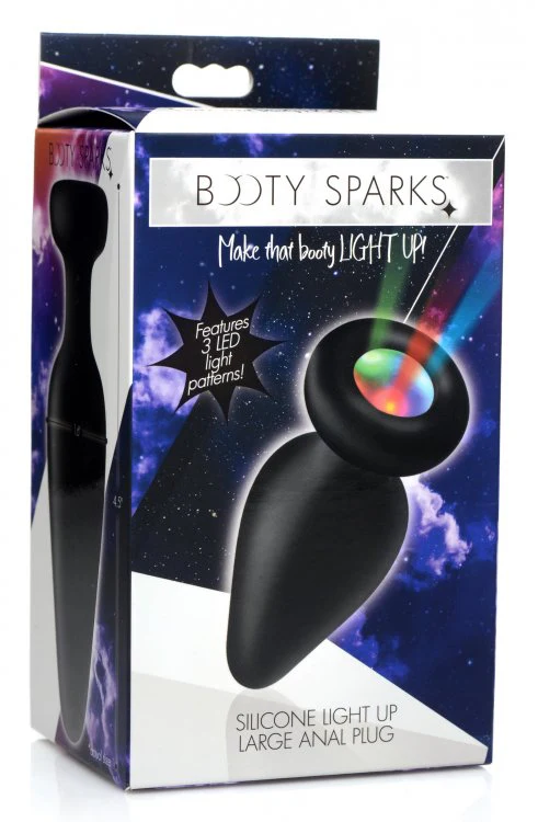 Light Up Silicone Anal Plug - Image 7