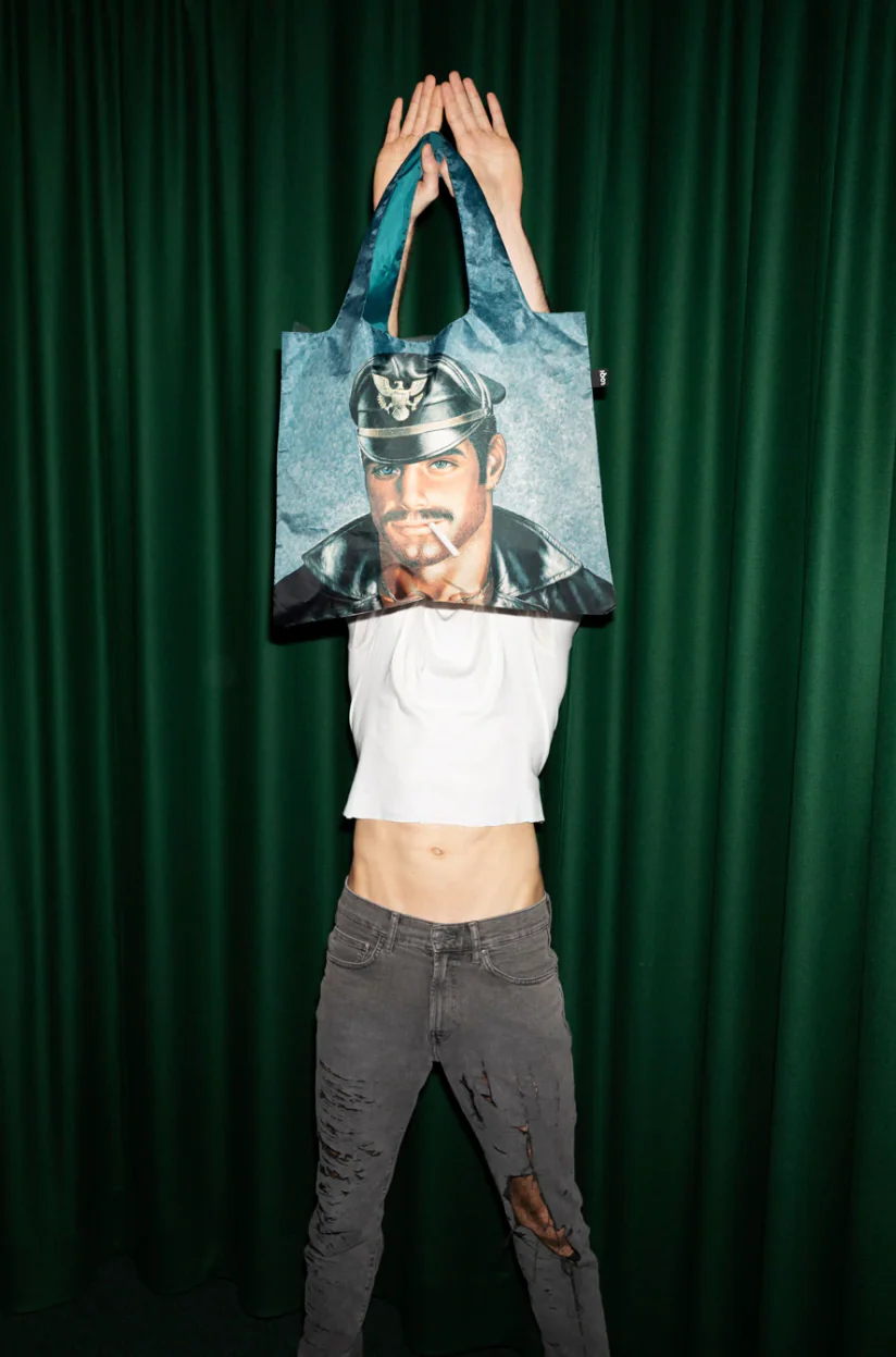 TOM OF FINLAND DAY & NIGHT RECYCLED BAG BY LOQI - Image 6
