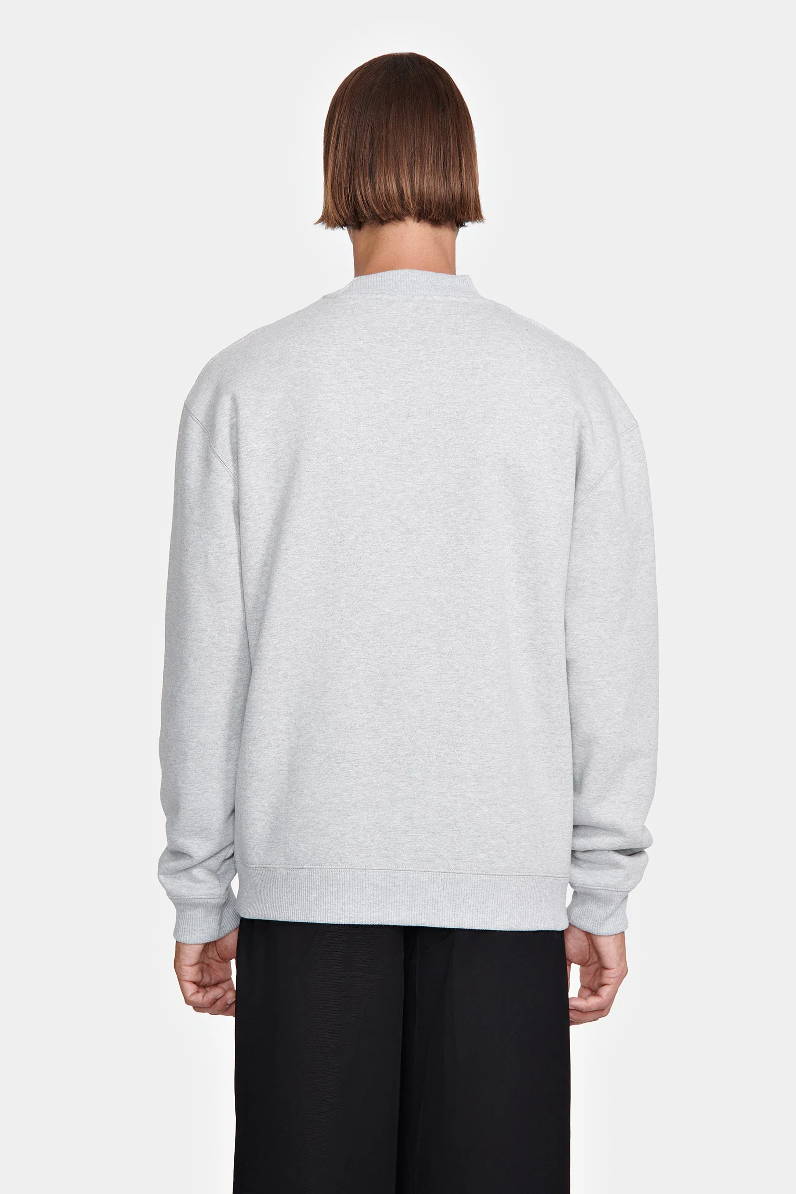Louis Gabriel Nouchi SWEATSHIRT WITH LACERATION IN COTTON - Image 3