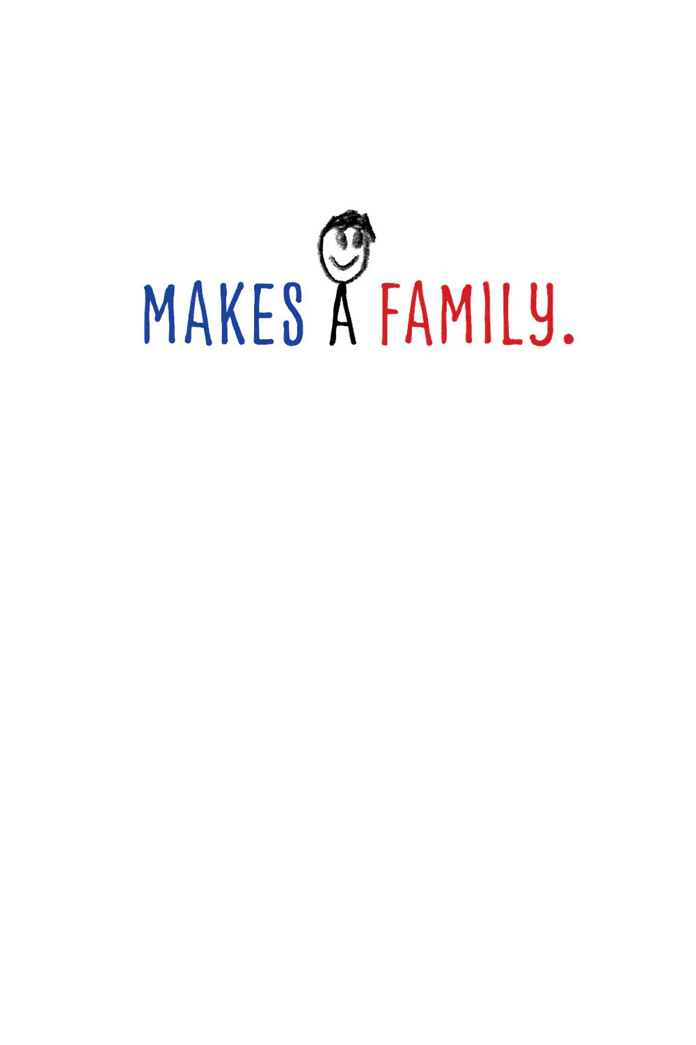 LOVE MAKES A FAMILY GAY GREETING CARD BY KWEER CARDS - Image 2