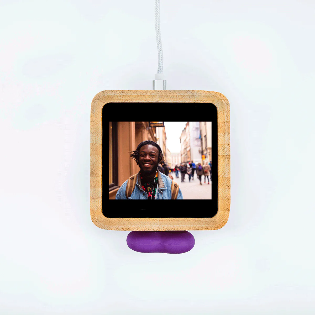 Lovebox Color & Photo - Bubble Heart Purple - Image 3