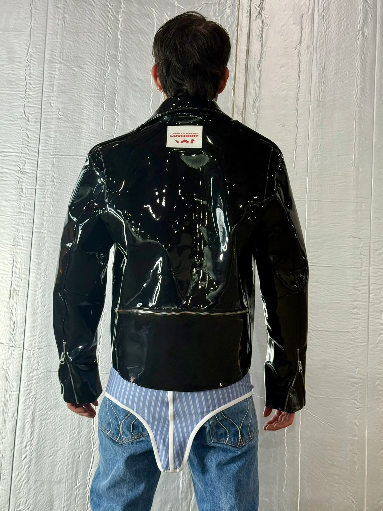 LOVERBOY BY CHARLES JEFFREY BIKER JACKET - Image 4