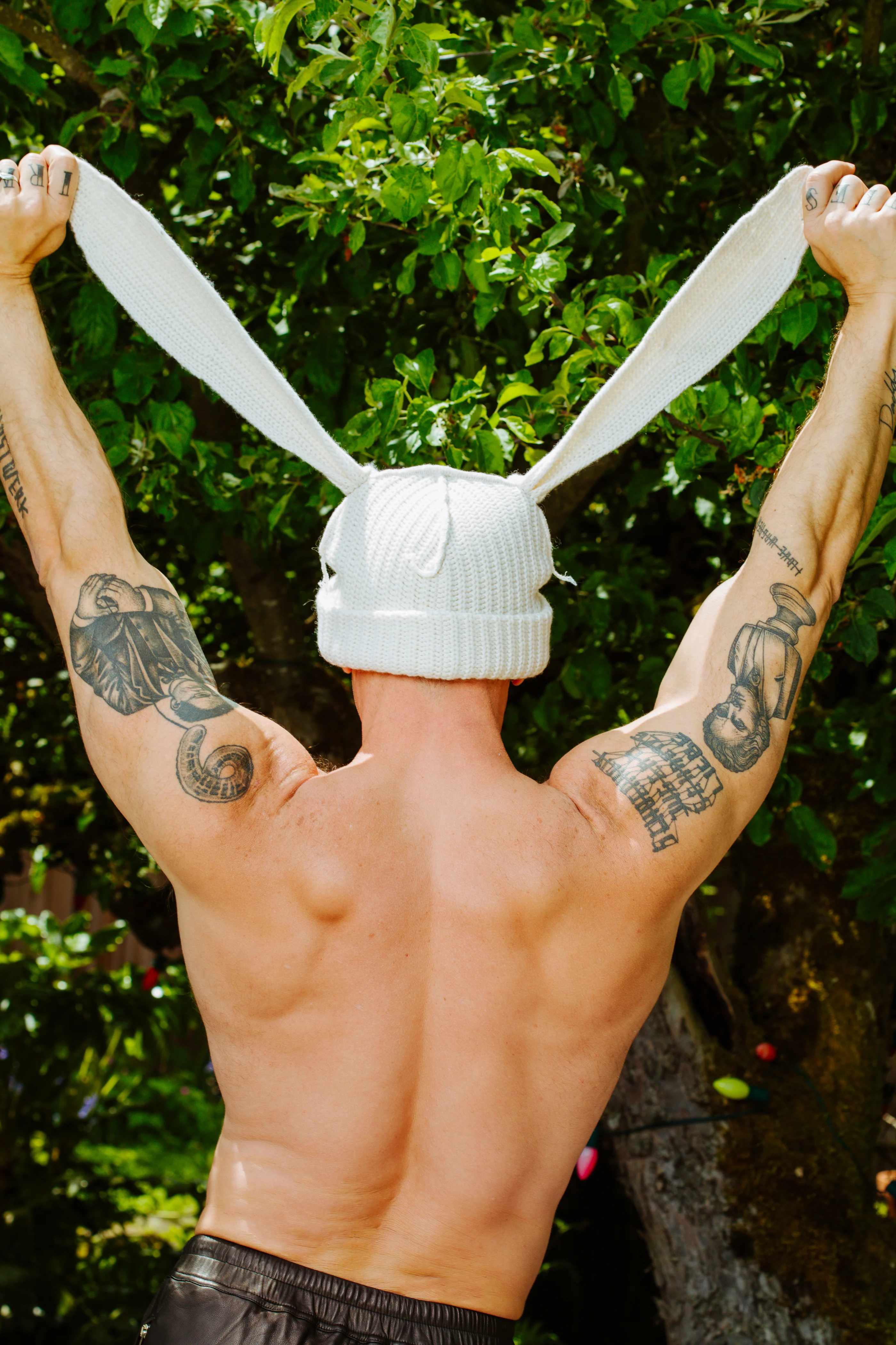 LOVERBOY BY CHARLES JEFFREY BUNNY EARS BEANIE - Image 12