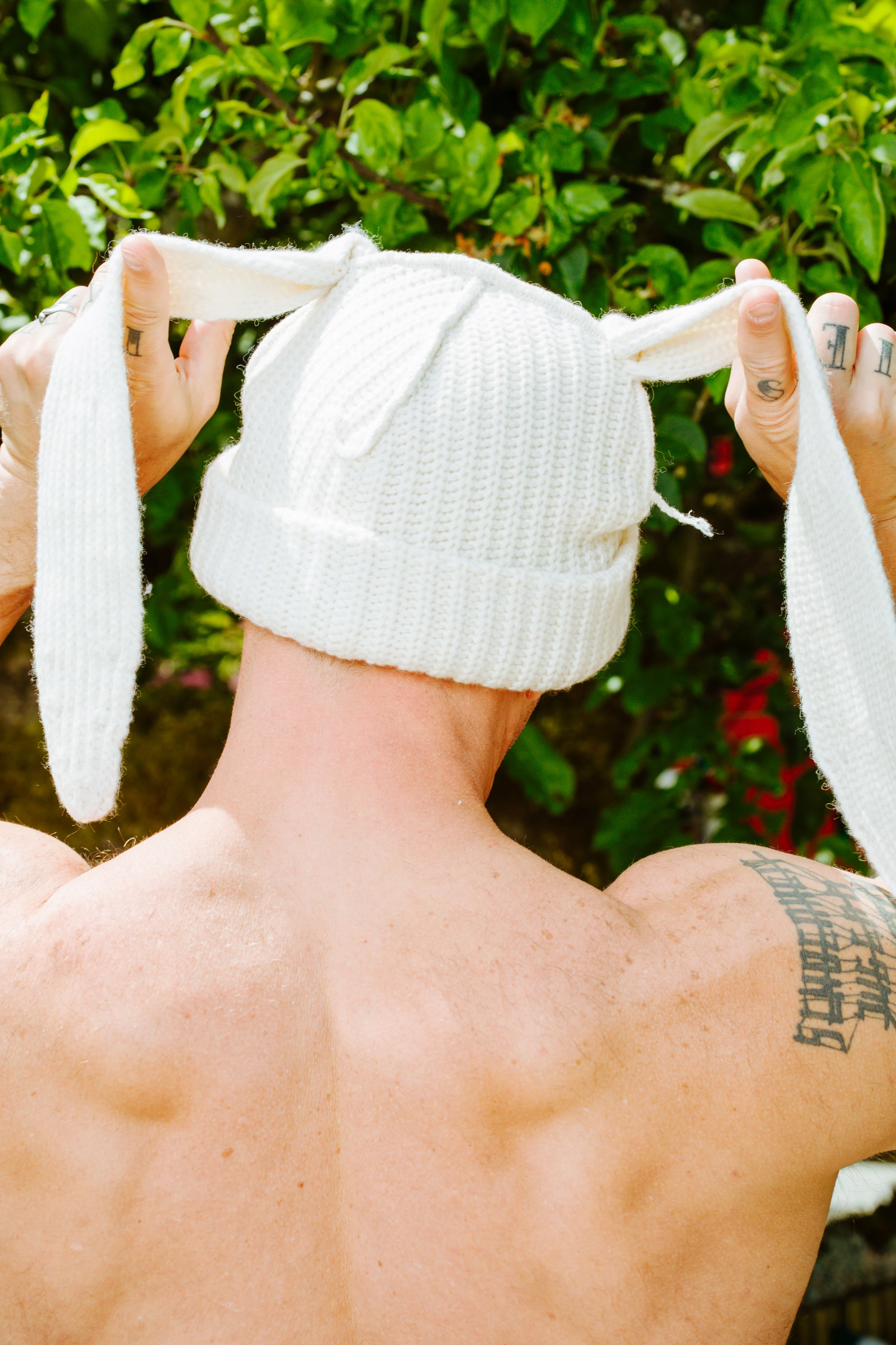LOVERBOY BY CHARLES JEFFREY BUNNY EARS BEANIE - Image 13