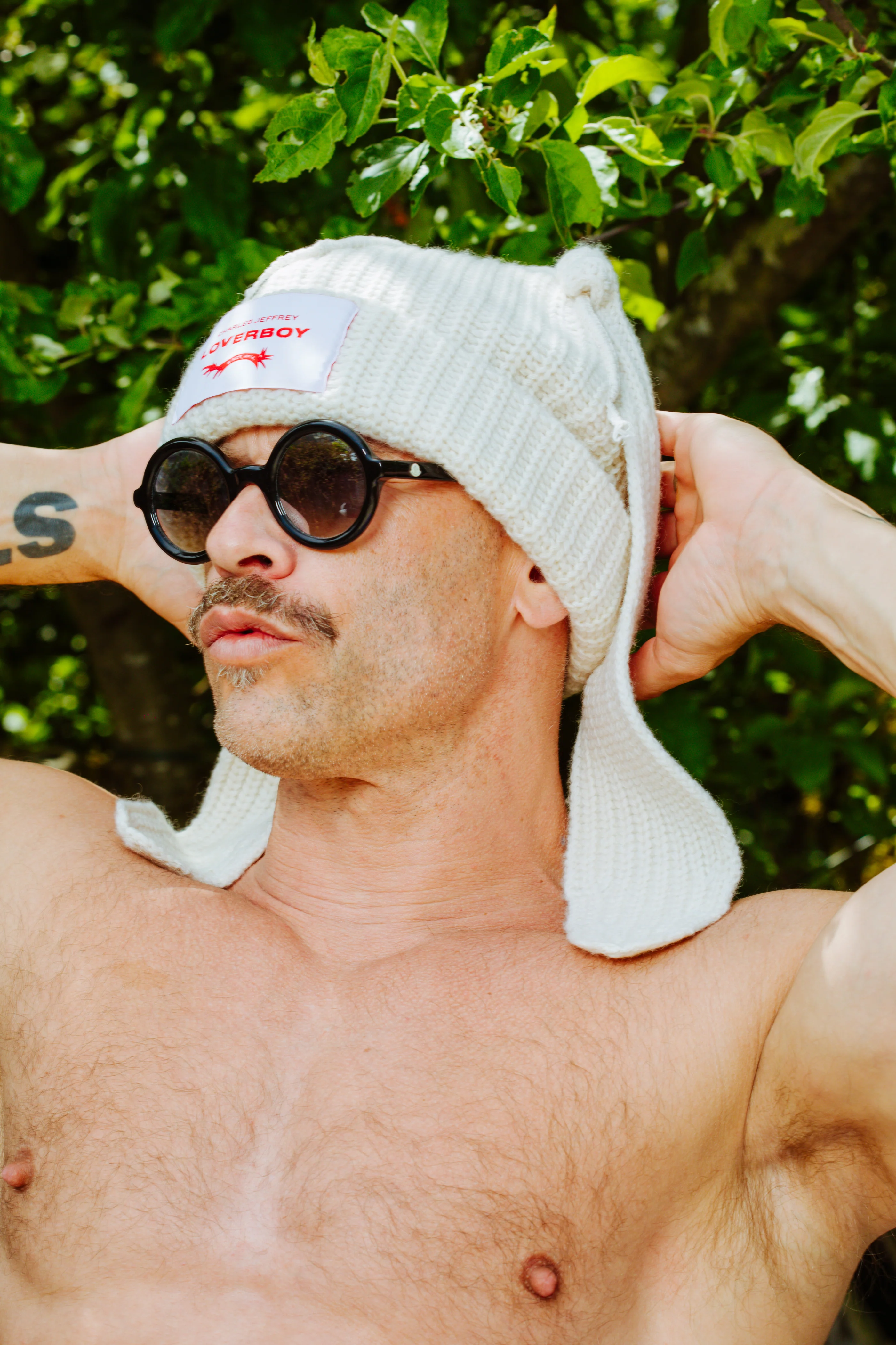 LOVERBOY BY CHARLES JEFFREY BUNNY EARS BEANIE - Image 18