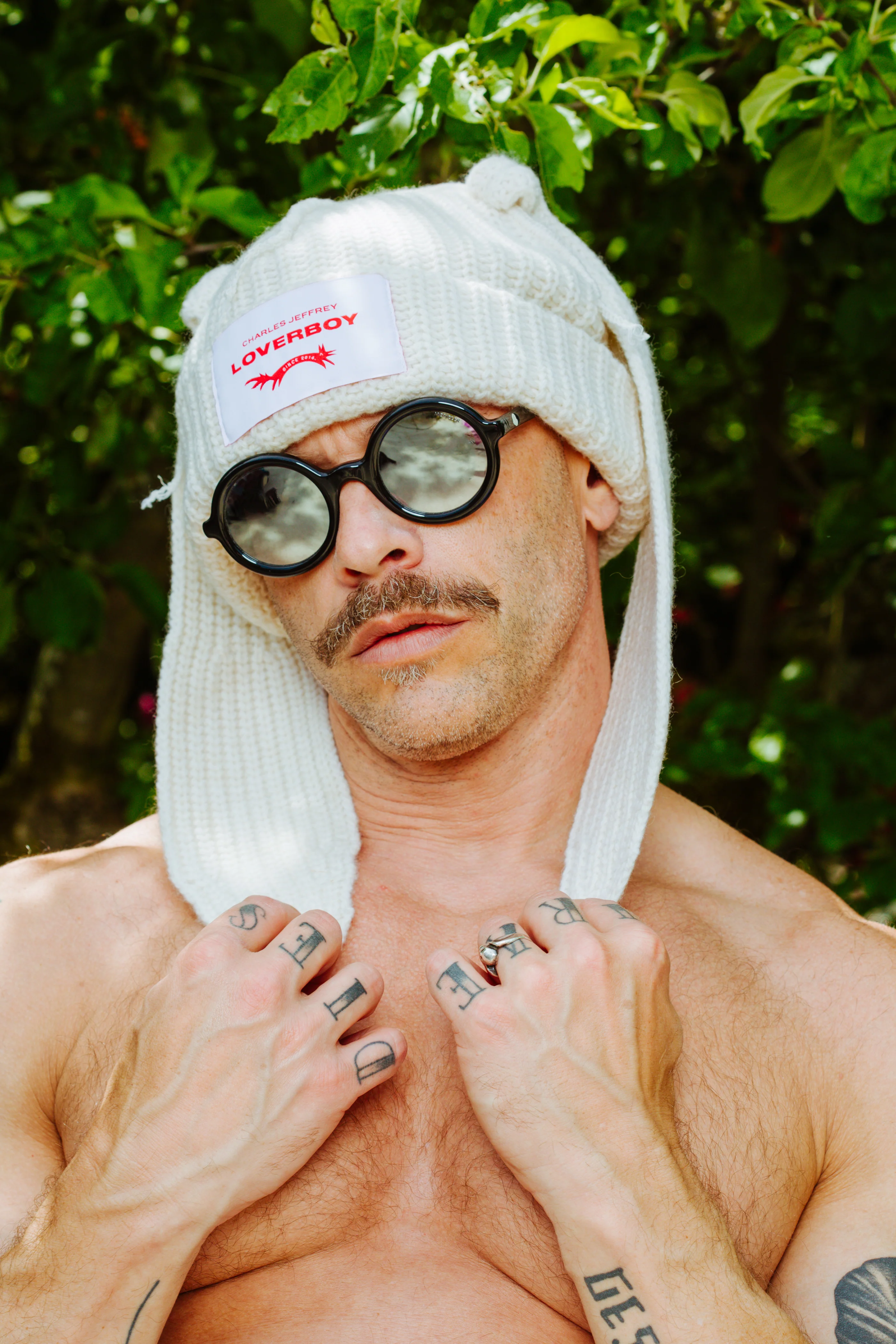 LOVERBOY BY CHARLES JEFFREY BUNNY EARS BEANIE - Image 20