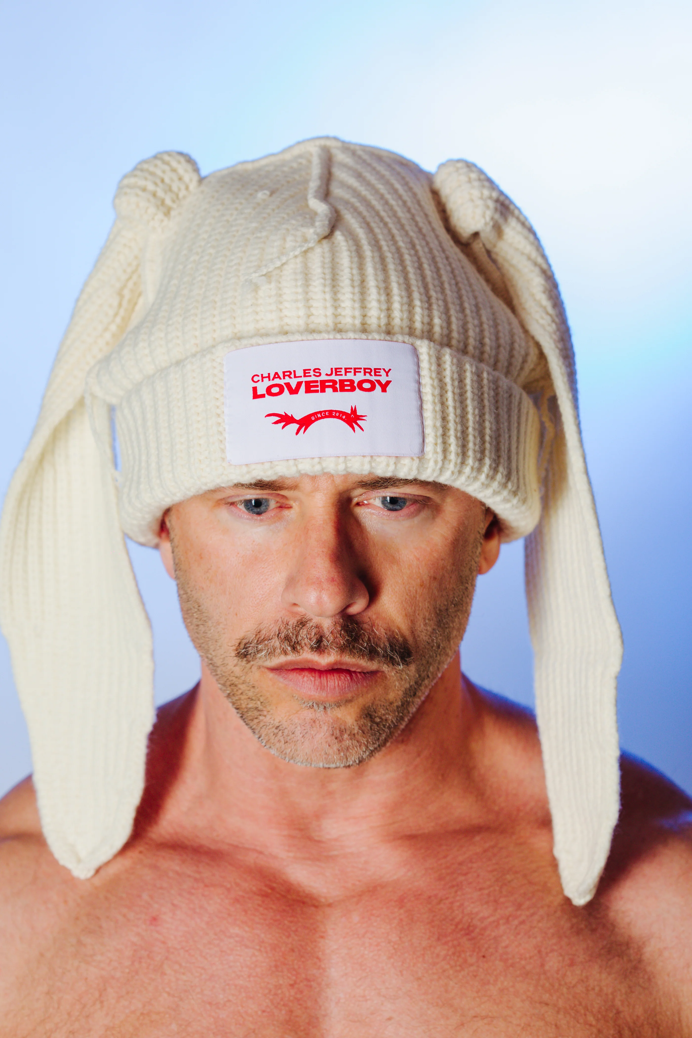 LOVERBOY BY CHARLES JEFFREY BUNNY EARS BEANIE - Image 9