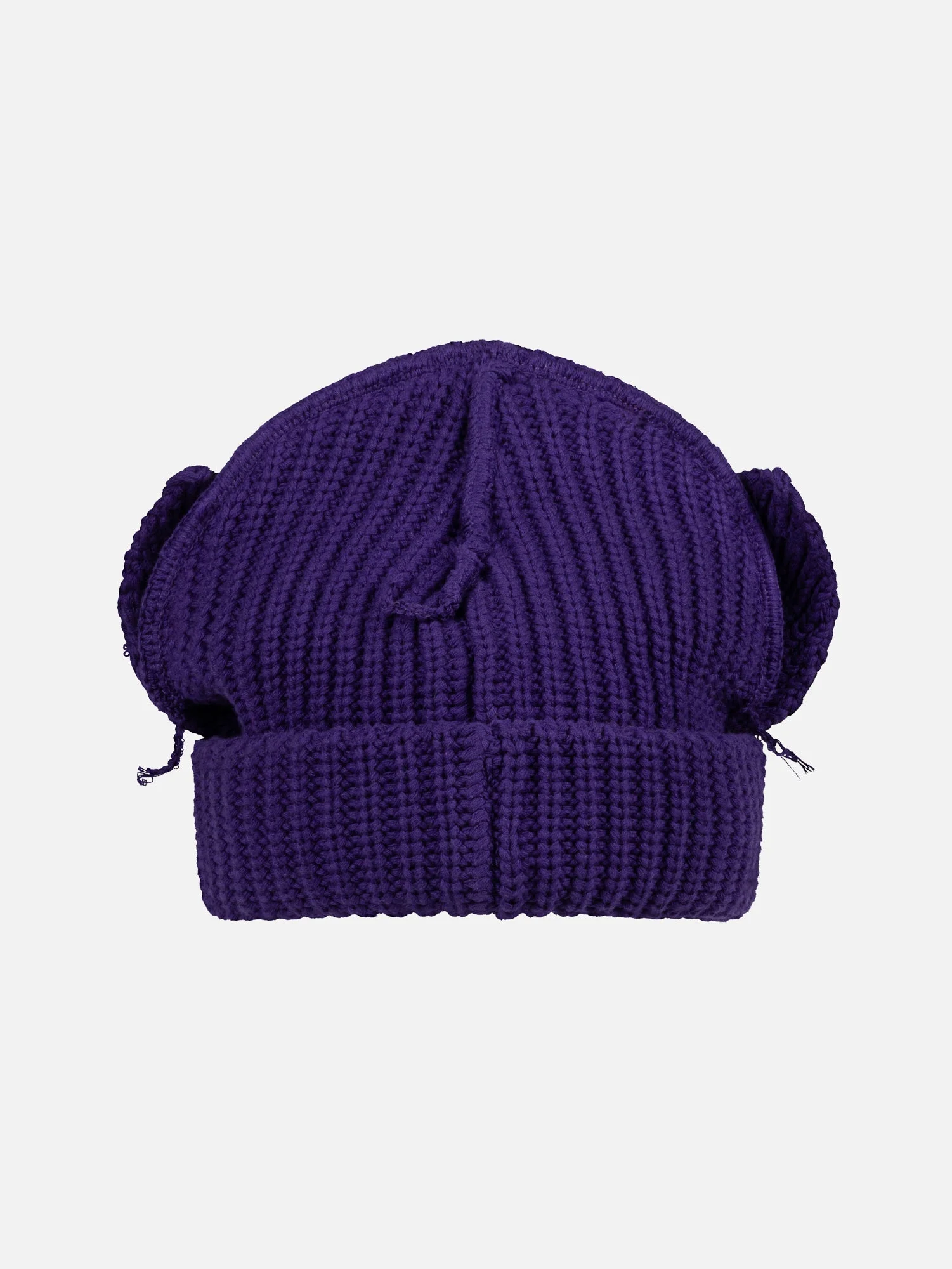 LOVERBOY BY CHARLES JEFFREY CHUNKY EARS BEANIE in PURPLE - Image 2