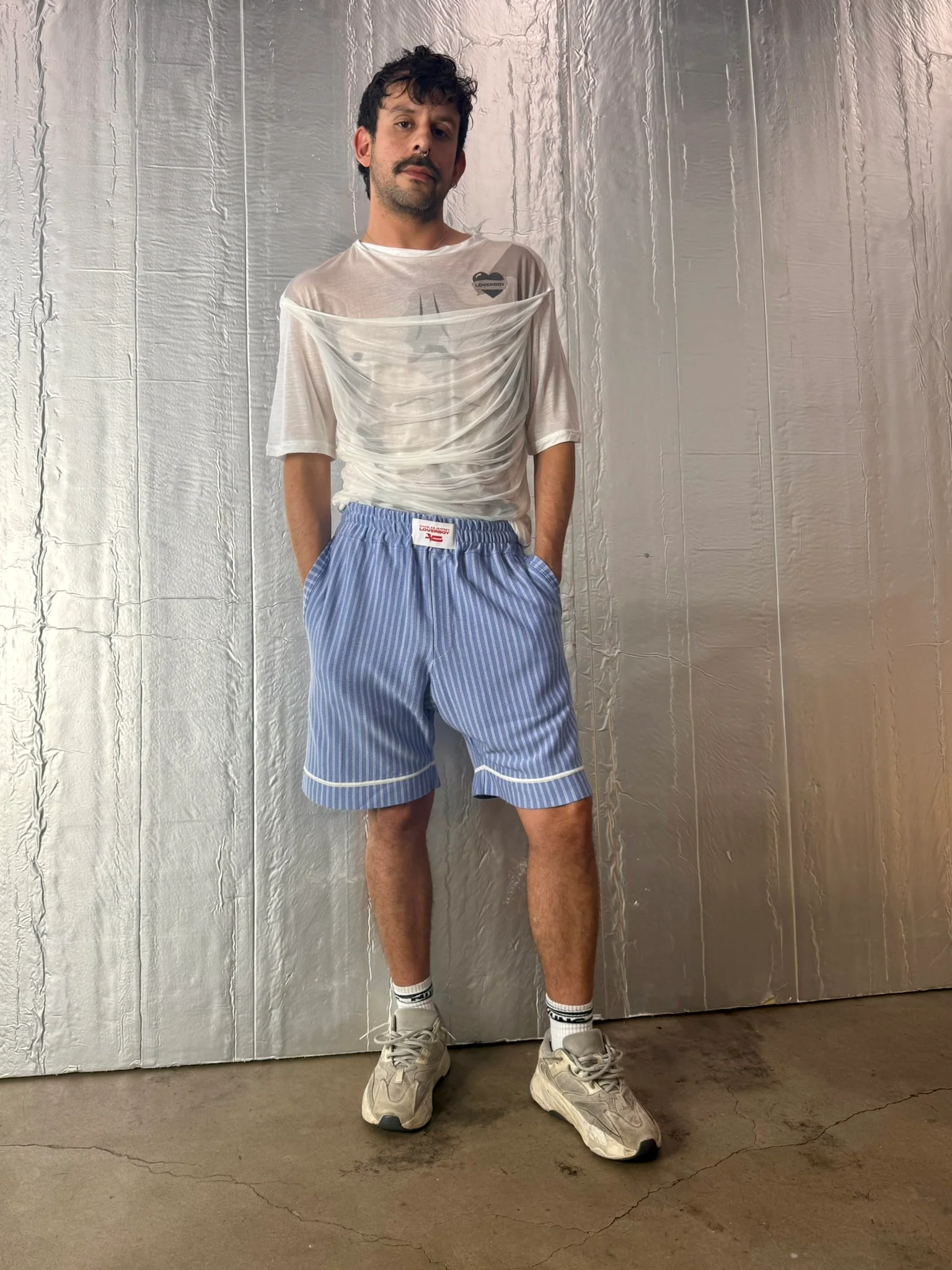 LOVERBOY BY CHARLES JEFFREY KNIT SHORTS - Image 5