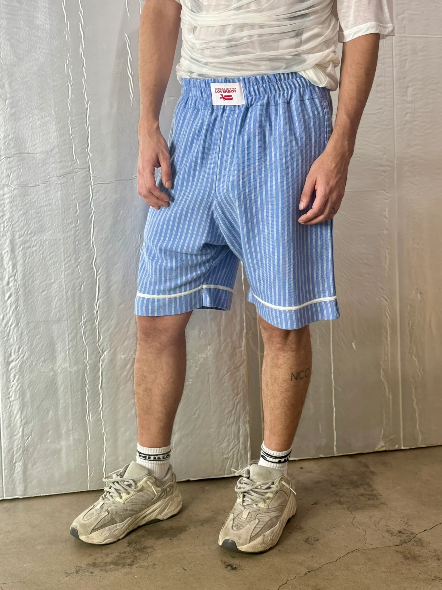 LOVERBOY BY CHARLES JEFFREY KNIT SHORTS - Image 6