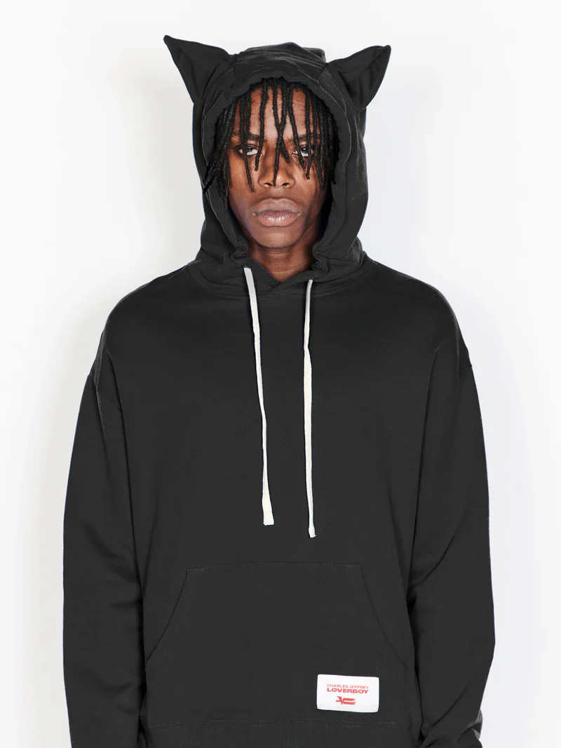LOVERBOY BY CHARLES JEFFREY LABEL EARS HOODIE - Image 3