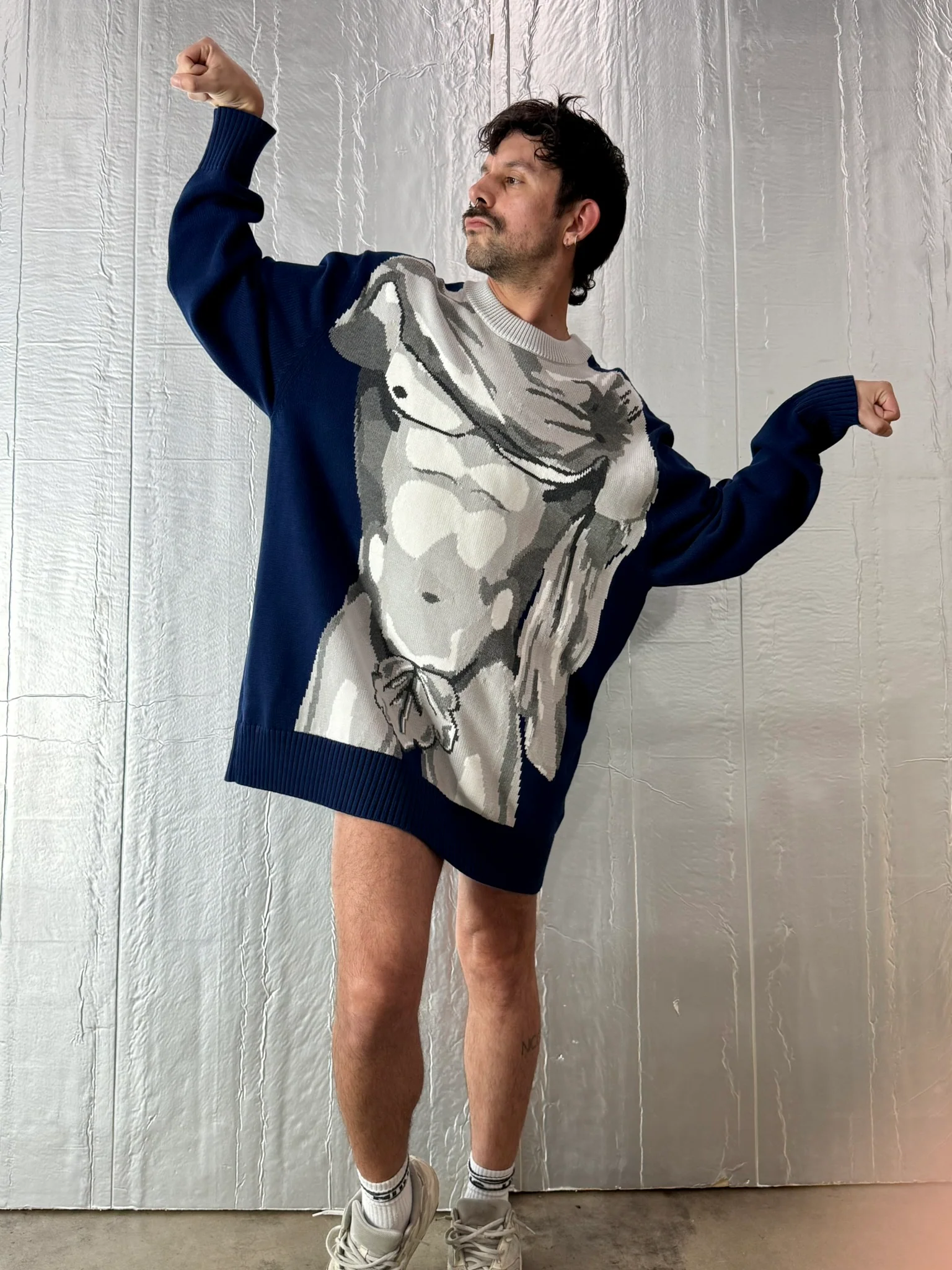 LOVERBOY BY CHARLES JEFFREY SEXY BUST SWEATER - Image 5