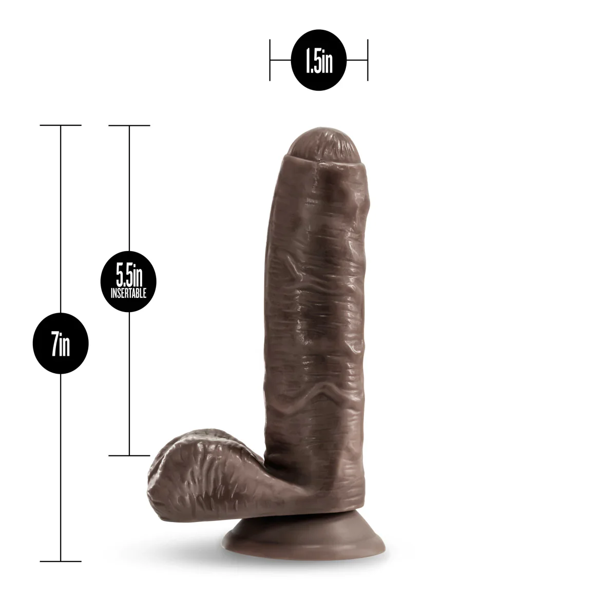 Loverboy Pierre The Chef Realistic 7-Inch Dildo With Balls - Image 3