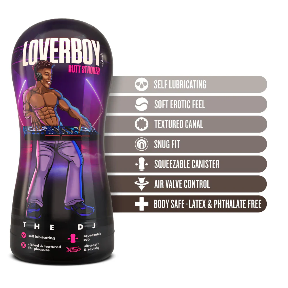 Loverboy The DJ Self Lubricating Anal Pocket Stroker - Image 2