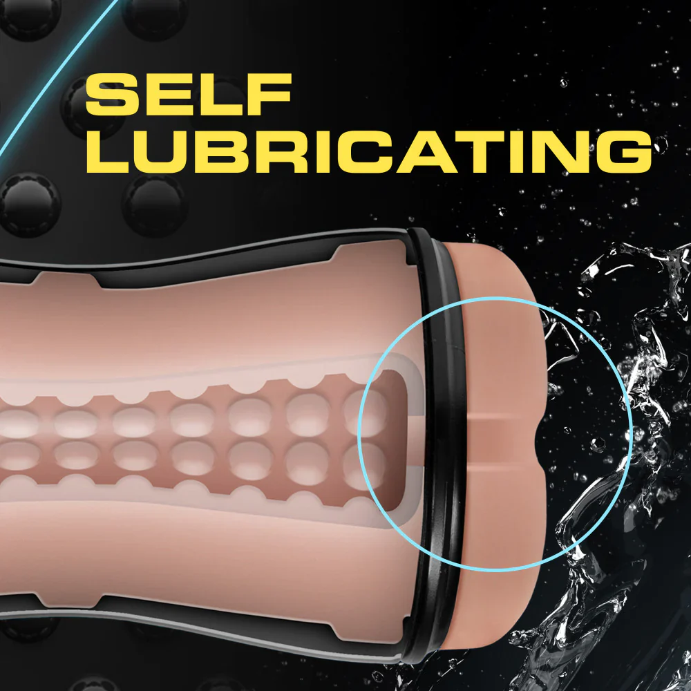 Loverboy The Surfer Dude Self Lubricating Realistic Beige Masturbator / Stroker - Image 6
