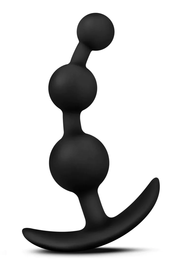 Luxe Be Me 3 Black 5.25-Inch Anal Plug With Handle - Image 4