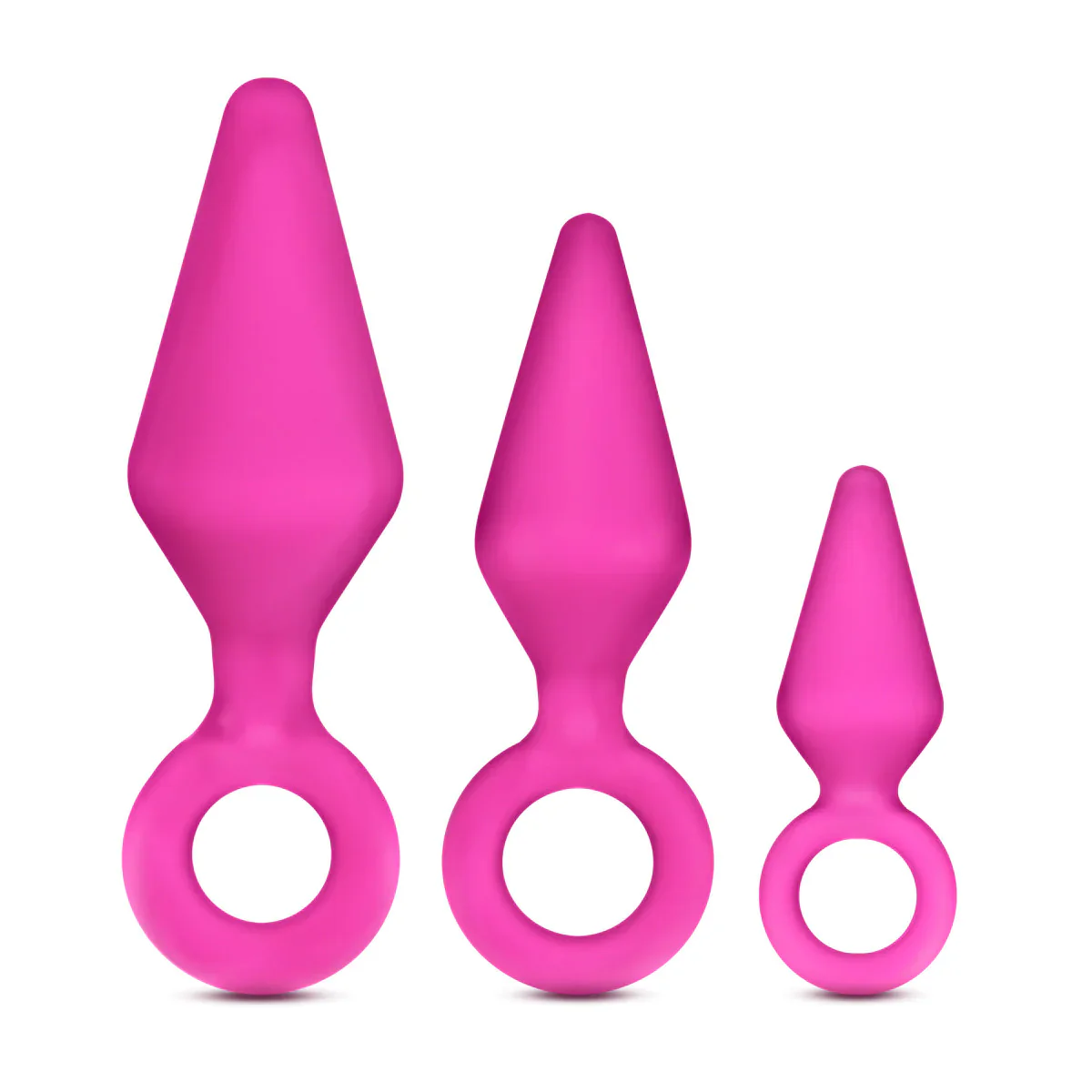 Luxe Candy Rimmer Kit Fuchsia Anal Plug With Handle - Image 4