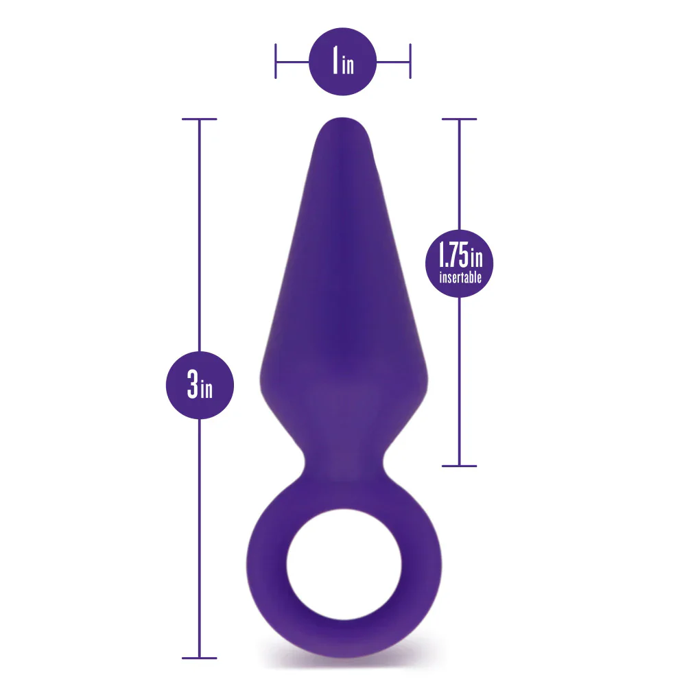 Luxe Candy Rimmer Purple Anal Plug - Image 4