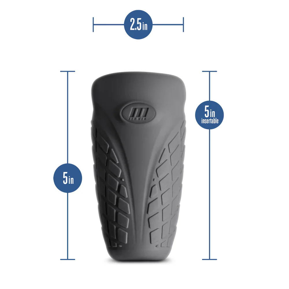M Elite Platinum Gript Black Masturbator / Stroker - Image 2