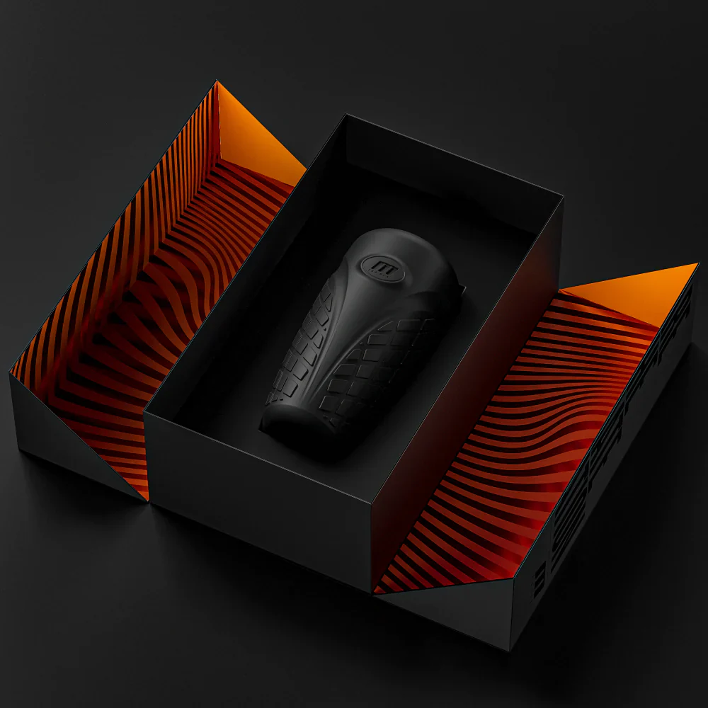 M Elite Platinum Gript Black Masturbator / Stroker - Image 7
