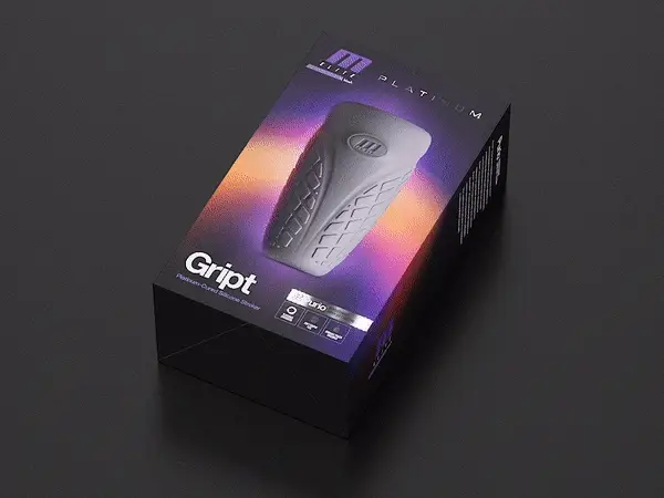 M Elite Platinum Gript Black Masturbator / Stroker - Image 8