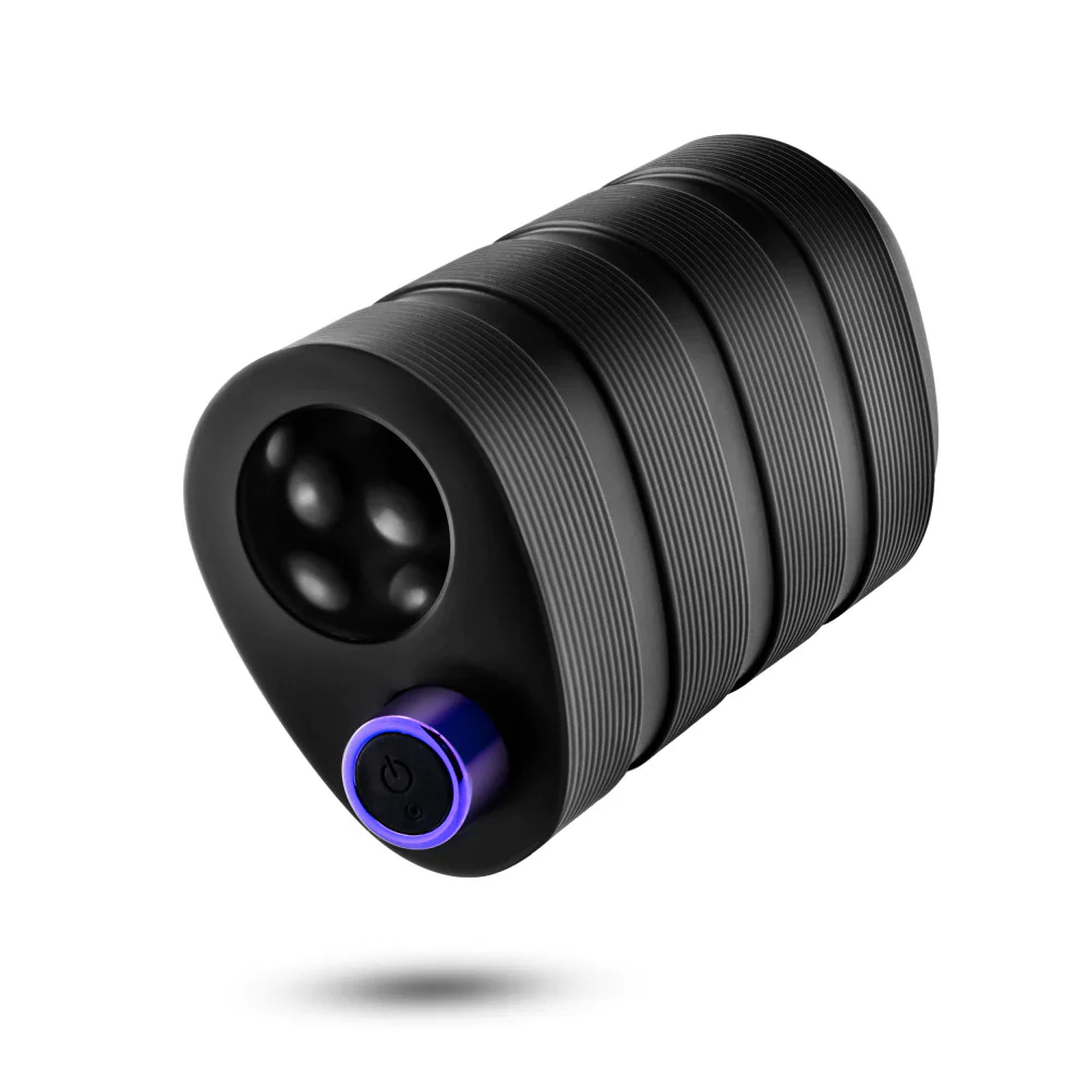 M Elite Platinum | Strōk 5 Inch Vibrating Masturbator with Pleasure Chambers - Image 6