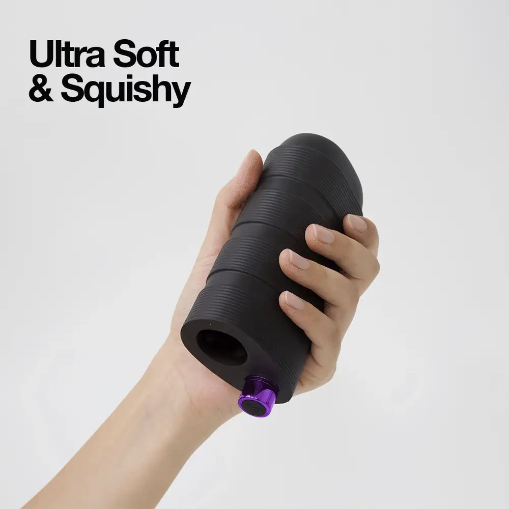 M Elite Platinum | Strōk 5 Inch Vibrating Masturbator with Pleasure Chambers - Image 7