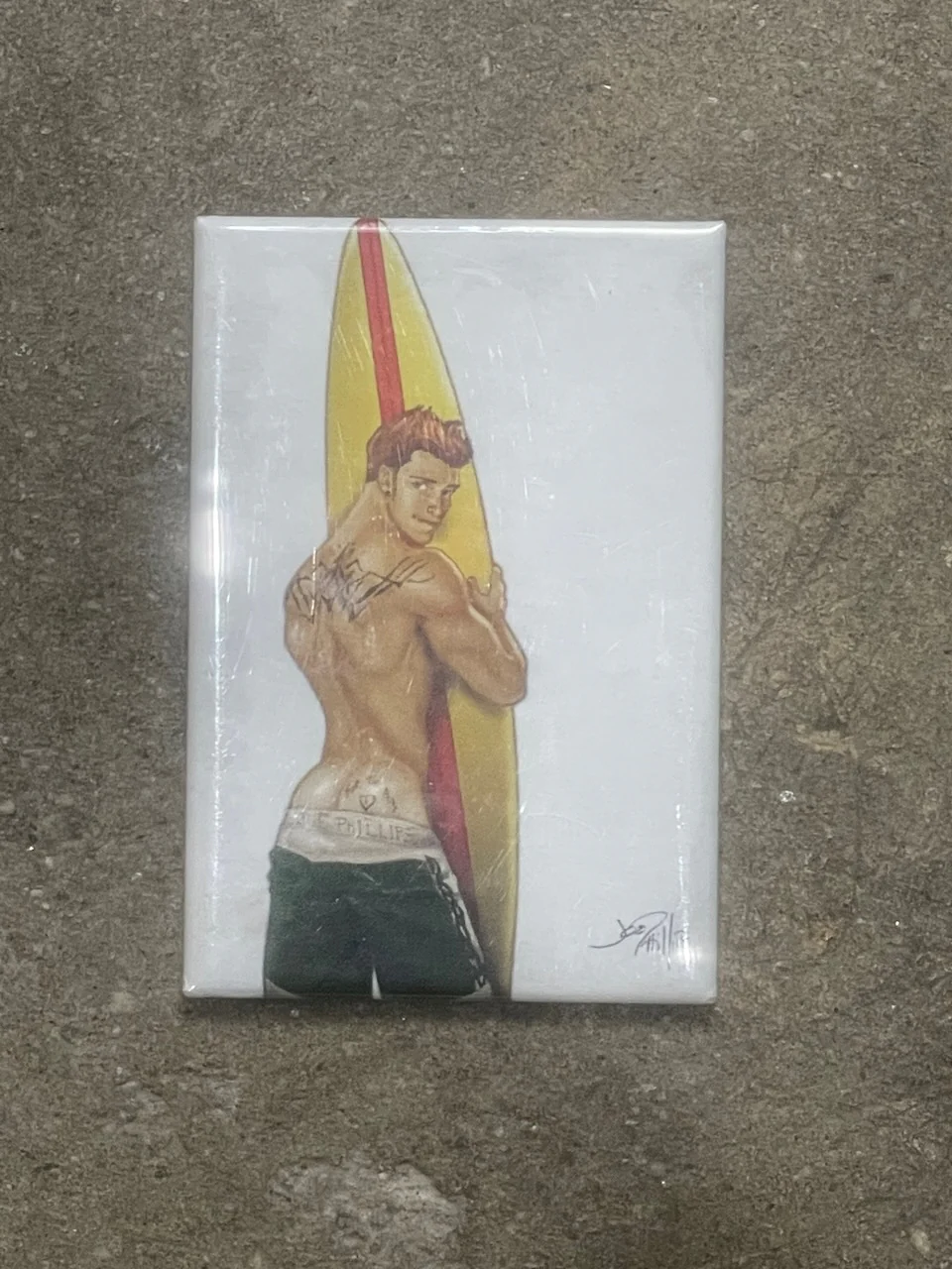 Surfer Dude Magnet