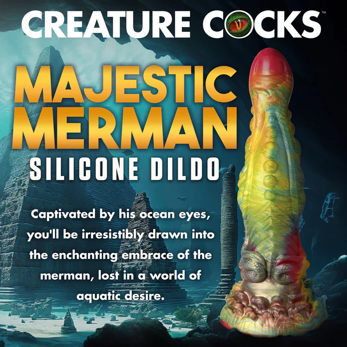 Creature Cock Majestic Merman Silicone Dildo - Image 5