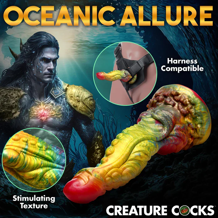 Creature Cock Majestic Merman Silicone Dildo - Image 9