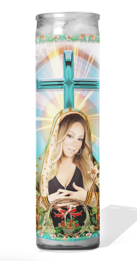 Mariah Carey Celebrity Prayer Candle - Image 2