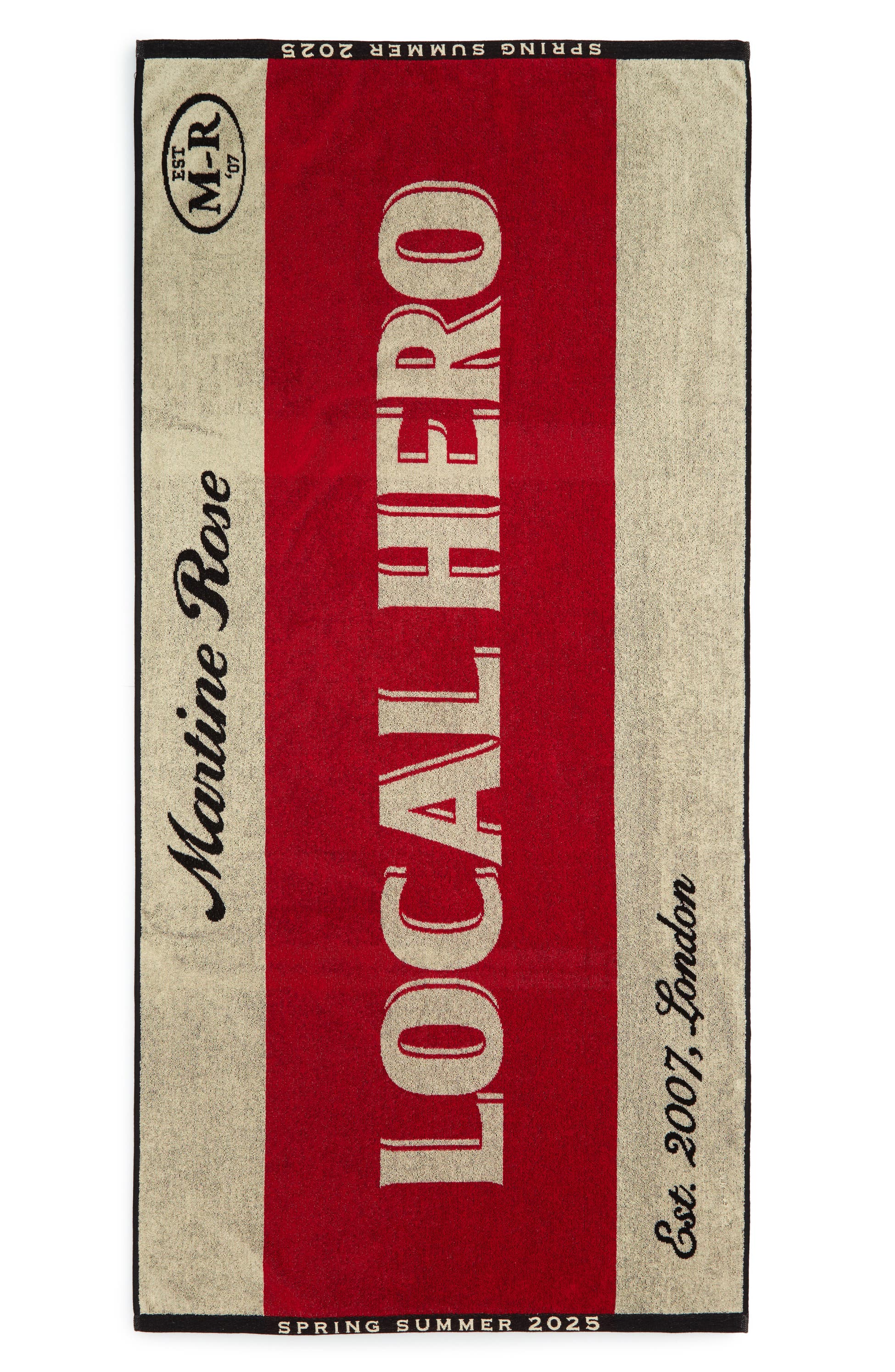 MARTINE ROSE Local Hero Beach Towel - Image 2