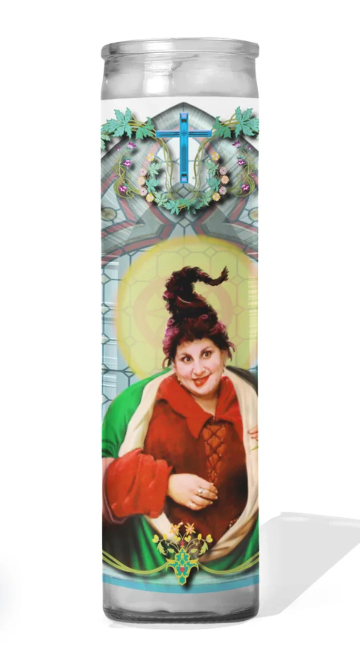 Hocus Pocus - Mary Sanderson Celebrity Prayer Candle - Image 2