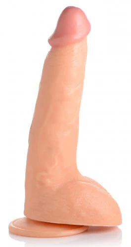 Master Cock Beefy Brad 9" Dildo with Balls - Light - Image 4