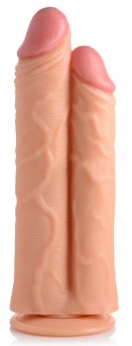 Master Cock Double Stuffer 10" Double Pecker Dildo - Light - Image 4
