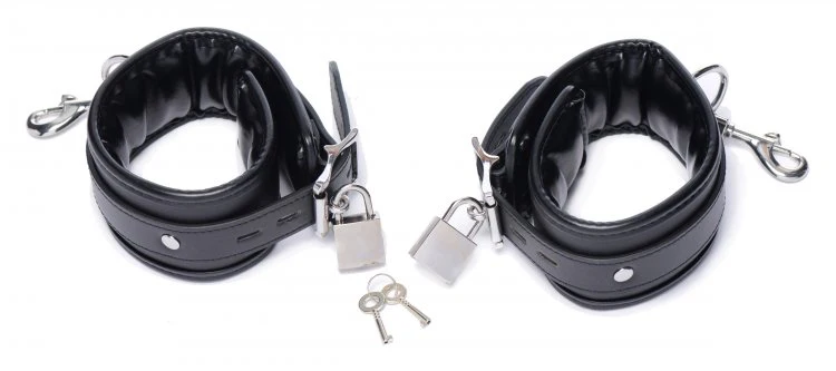 Master Series: Squat Anal Impaler with Spreader Bar and Cuffs - Image 3
