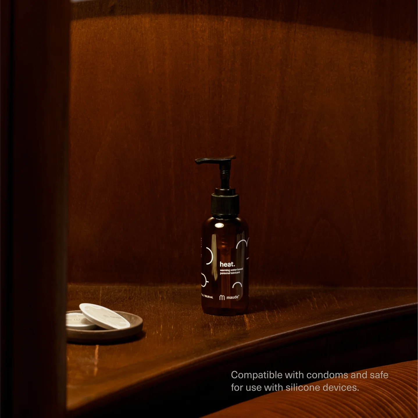MAUDE Heat Warming Water-Based Lubricant  4 oz - Image 4