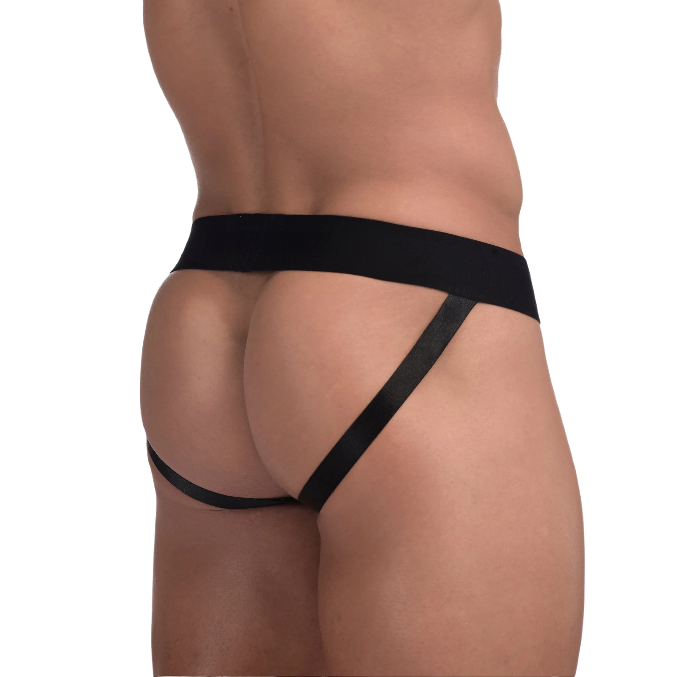 Menagerie Intimates Band Overt Black Rose Jockstrap - Image 7