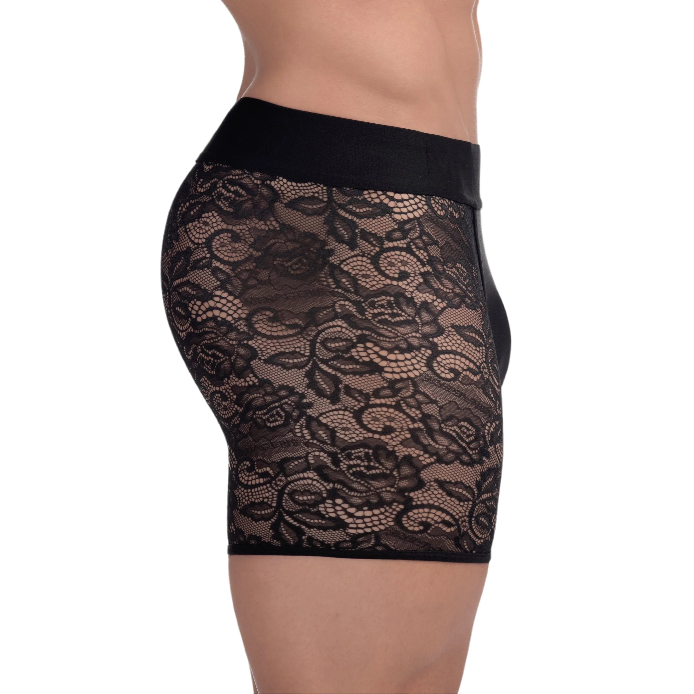 Menagerie Intimates Boxer Brief Black Rose - Image 4