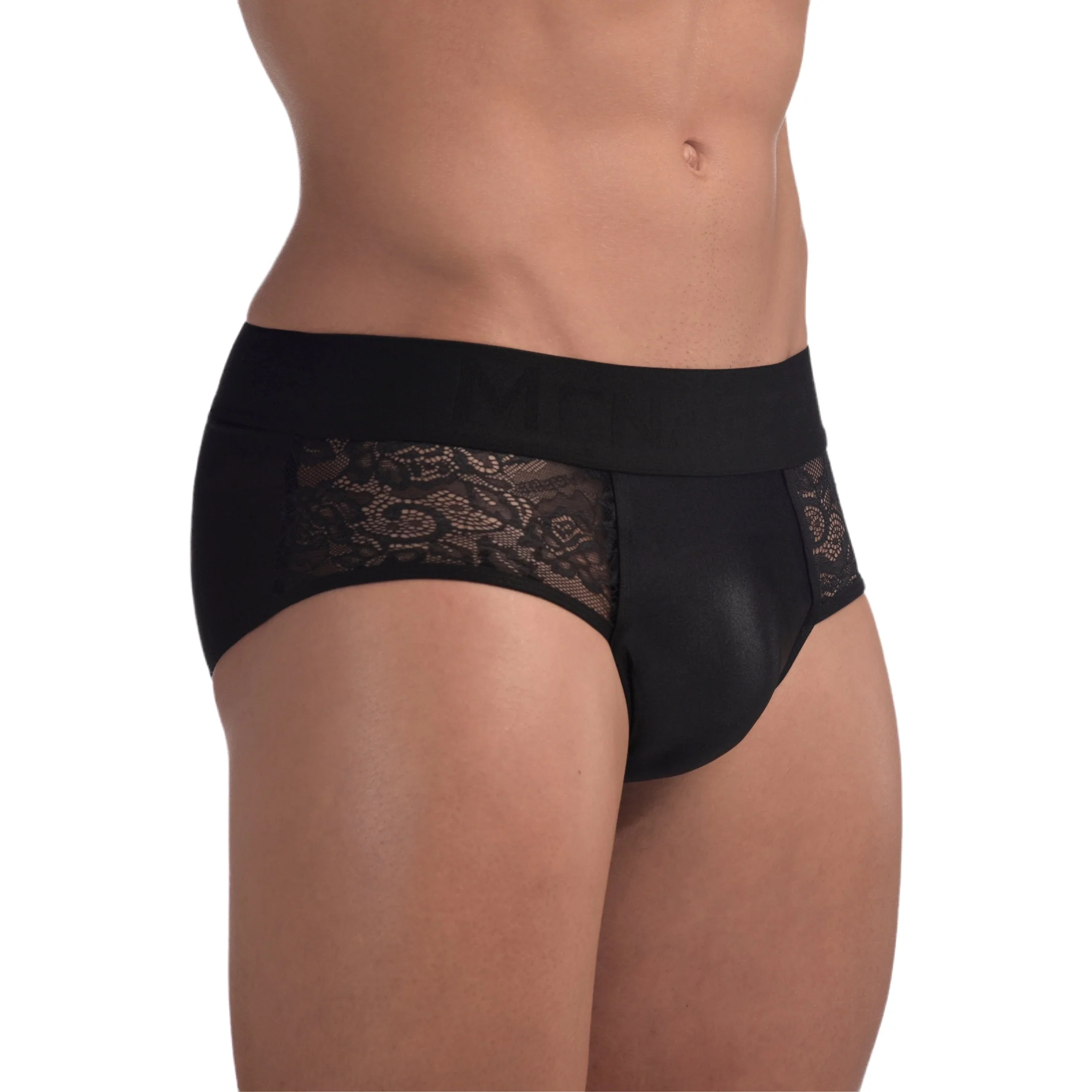 Menagerie Intimates Hip Brief Black Rose - Image 5