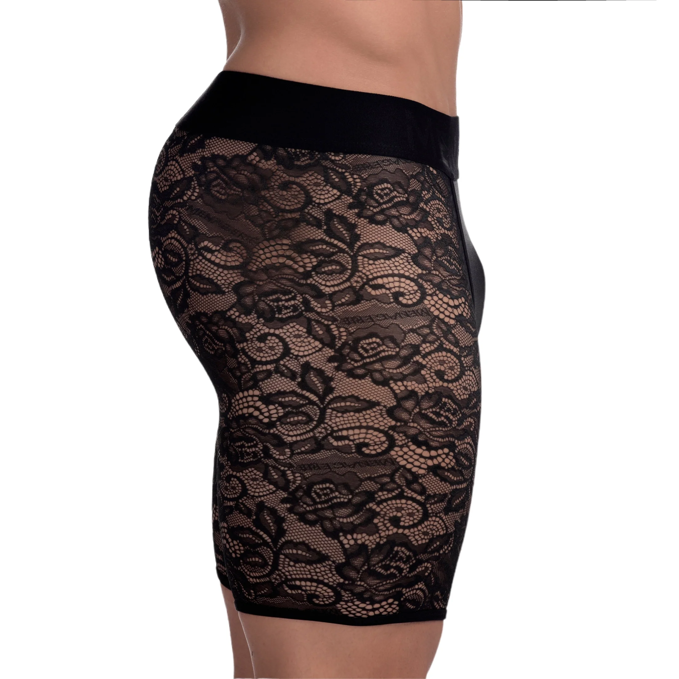 Menagerie Intimates Midway Brief Black Rose - Image 2