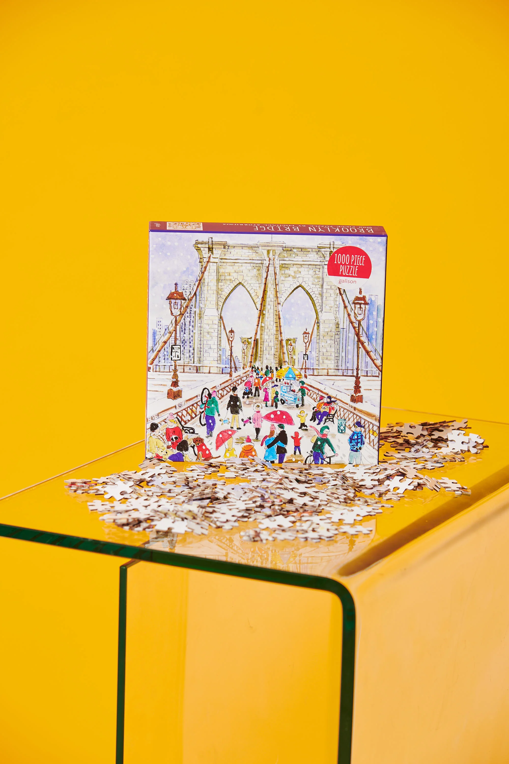 Michael Storrings Brooklyn Bridge Jigsaw Puzzle, 1000 Pieces - Image 5