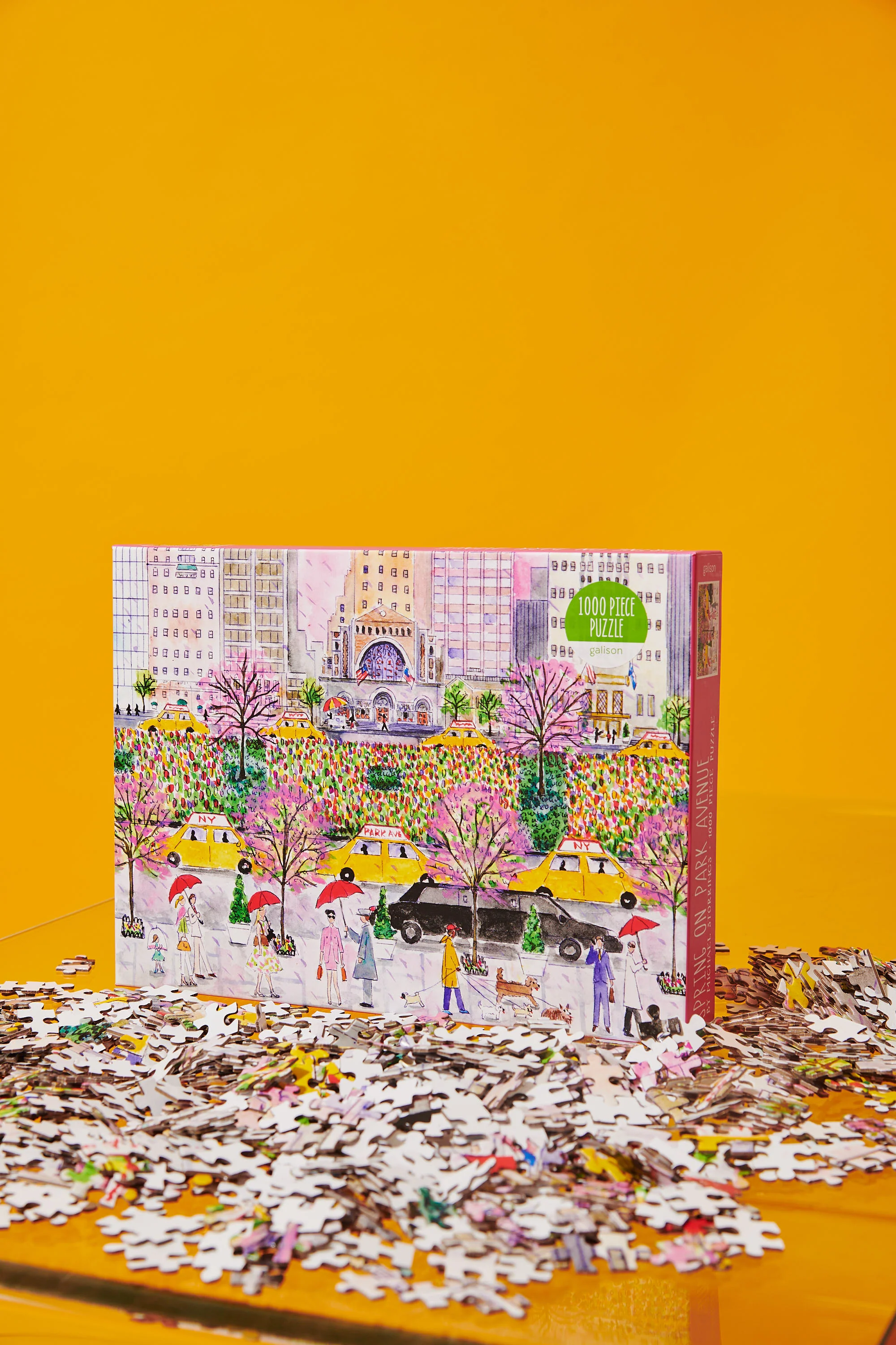 Michael Storrings Spring On Park Avenue 1000 Piece Jigsaw Puzzle - Image 3