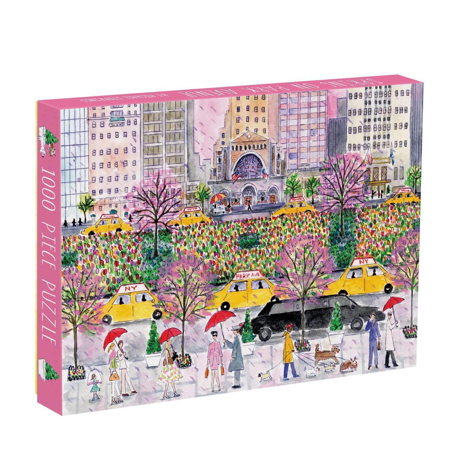 Michael Storrings Spring On Park Avenue 1000 Piece Jigsaw Puzzle - Image 5
