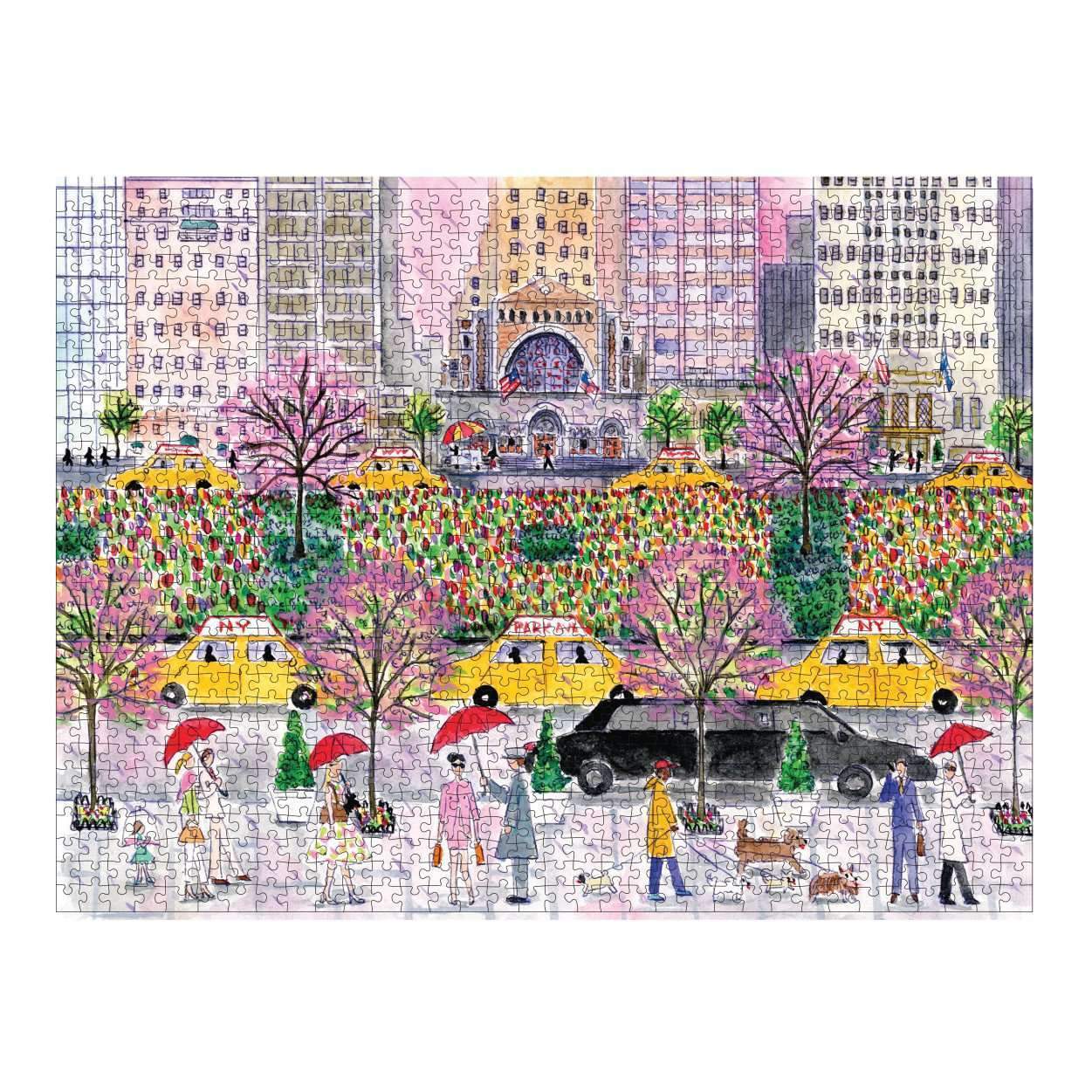 Michael Storrings Spring On Park Avenue 1000 Piece Jigsaw Puzzle - Image 7