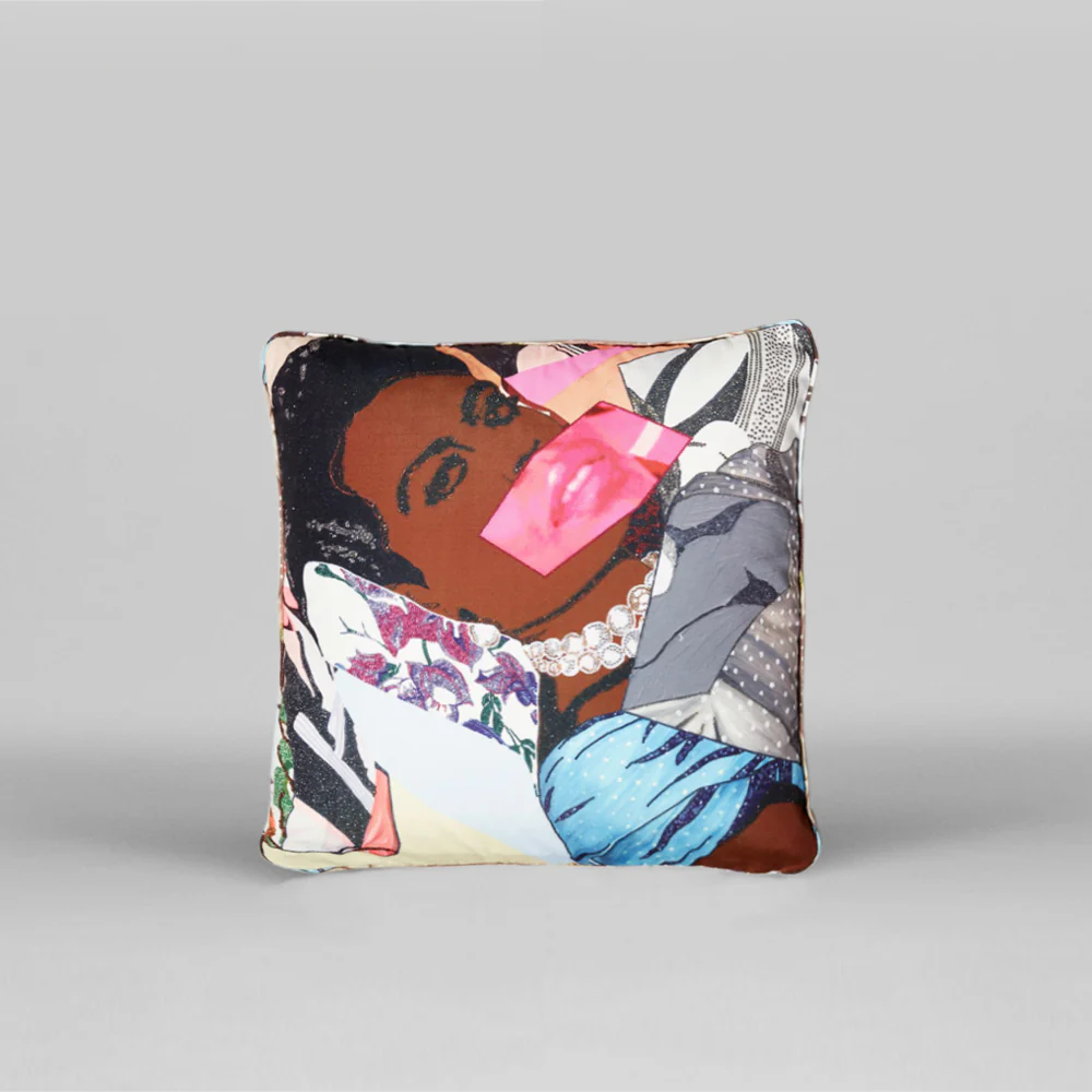 Mickalene Thomas Clarivel Centered Pillow for Henzel Studio - Image 6
