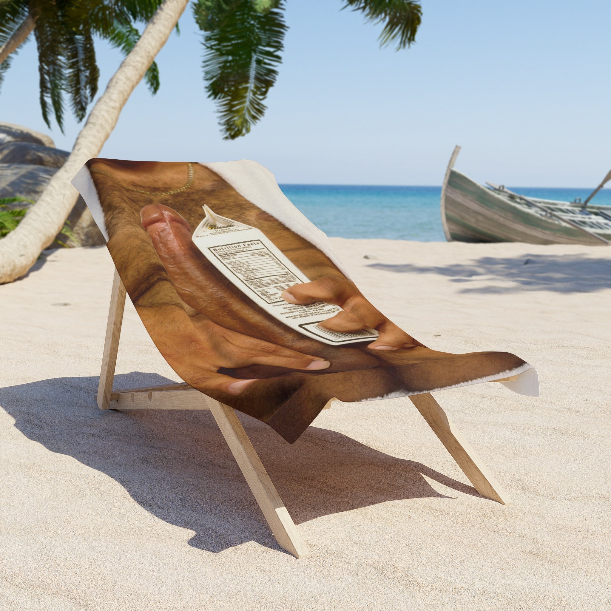 MILK ME Beach Towel by CHUCK x CULTUREEDIT - Image 4
