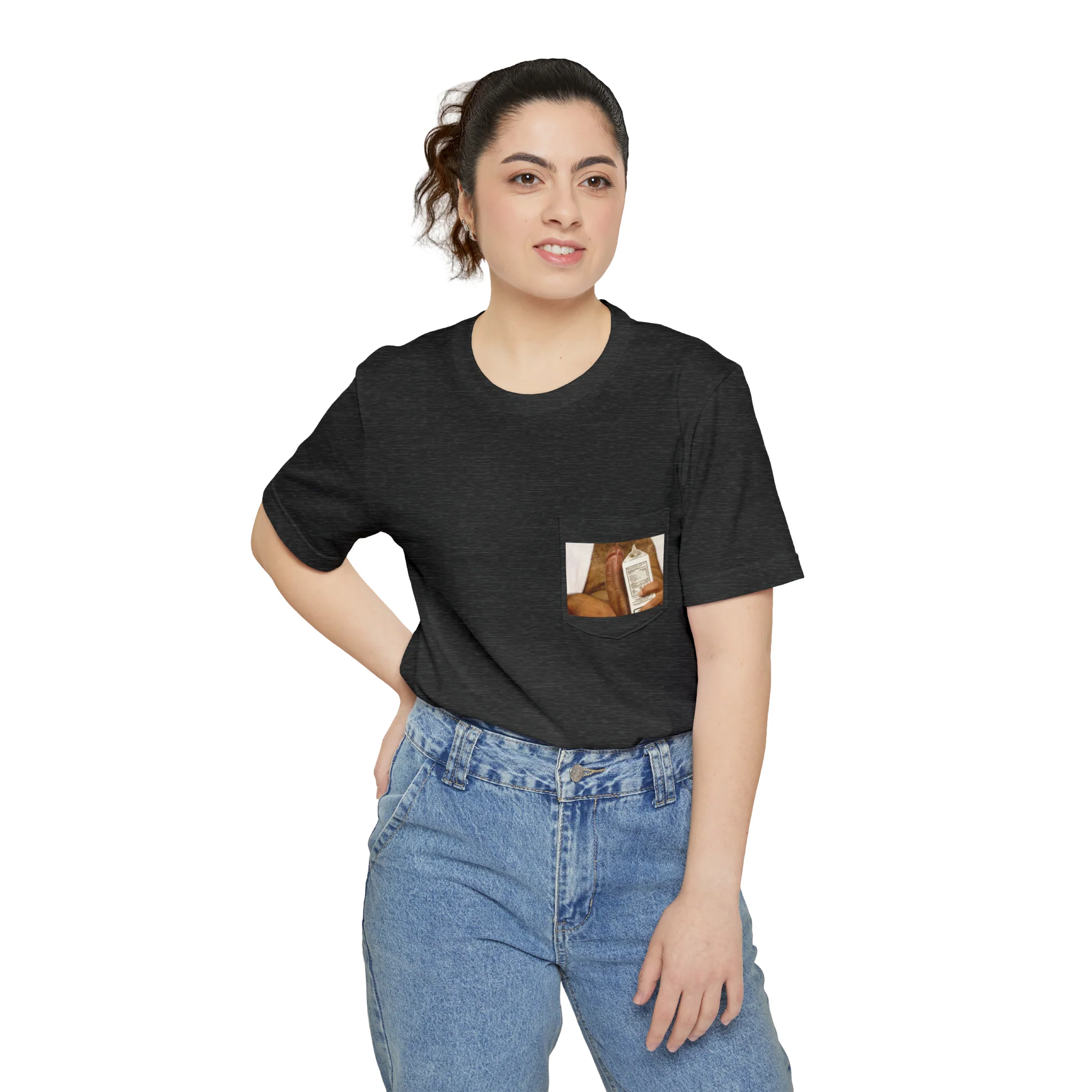 MILK ME: CHUCK X CULTUREEDIT POCKET T-SHIRT WHITE - SALE - Image 14
